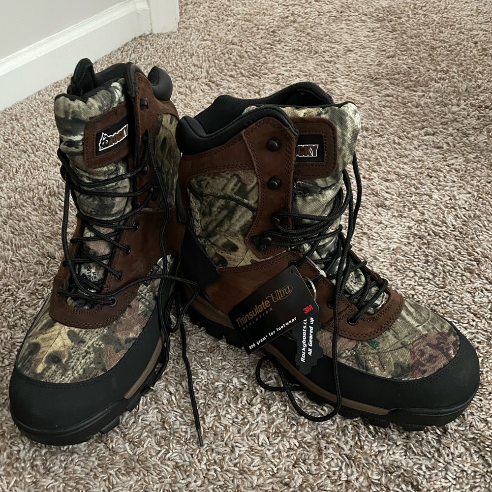 Rocky 800g Thinsulate Ultra insulation waterproof men’s boots.
